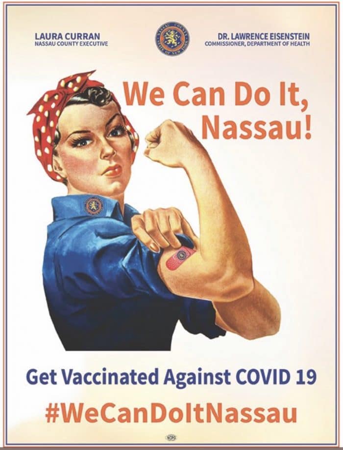 Nassau County hits 20% Vaccinated
